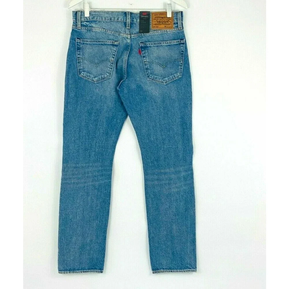 Levi's 502 Taper Distressed Jeans 31x32 NEW‎ Justin Timberlake Fresh Leaves
